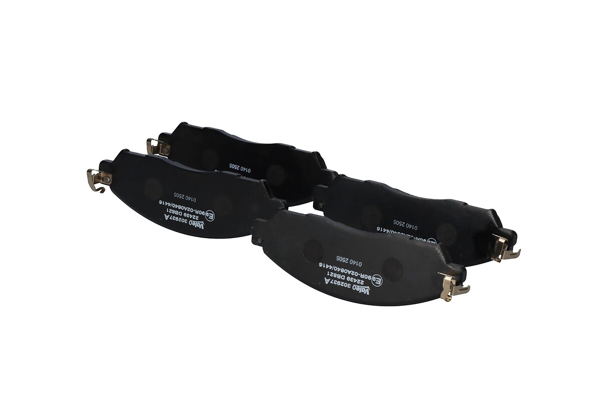 Jeu de 4 plaquettes de frein VALEO ref. 302937A